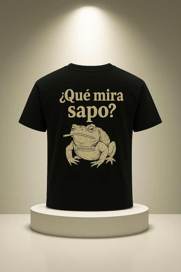 ¿Qué Mirá Sapo? Funny Spanish Graphic T-Shirt – MariaEstaLoca Meme Tee