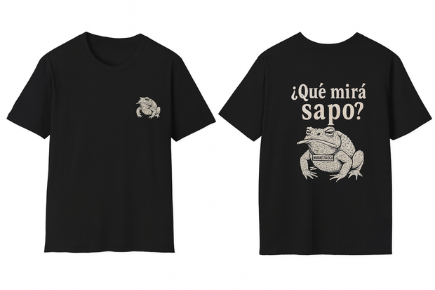 ¿Qué Mirá Sapo? Funny Spanish Graphic T-Shirt – MariaEstaLoca Meme Tee