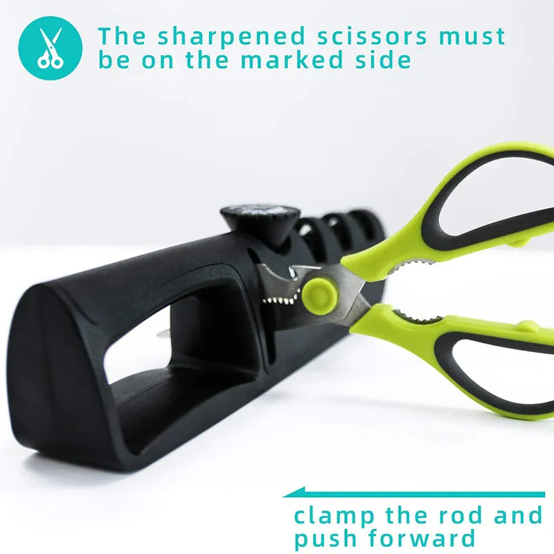 Knife Sharpener Angle Adjustable 4 Stages Scissors Sharpening stone Professional Kitchen Grinder knives Whetstone Sharpener Tool - mariaestalocashop