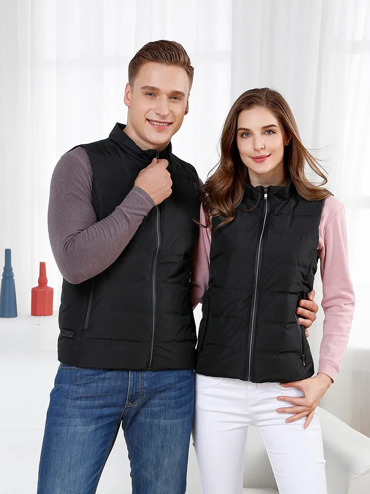 Heating vest men and women winter jacket Warm Electric Thermal Waistco