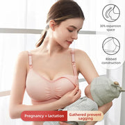 Nursing Bra Breathable Women Breastfeeding Underwear Seamless Maternity Bra Push Up