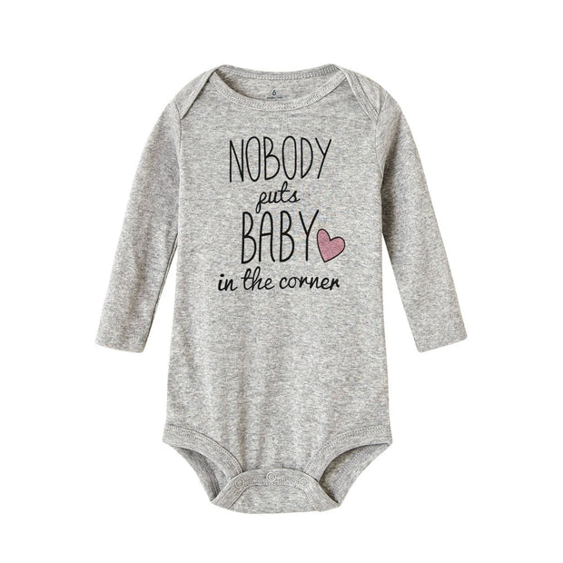 toddler infant baby rompers white color letter print newborn outfits  