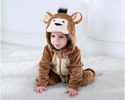 baby boy blue stitch kigurumi pajamas clothing newborn infant romper