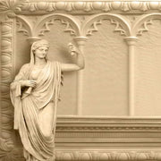Modern Home Decor Custom 3D Mural Wallpaper Backdrop European Sculptur