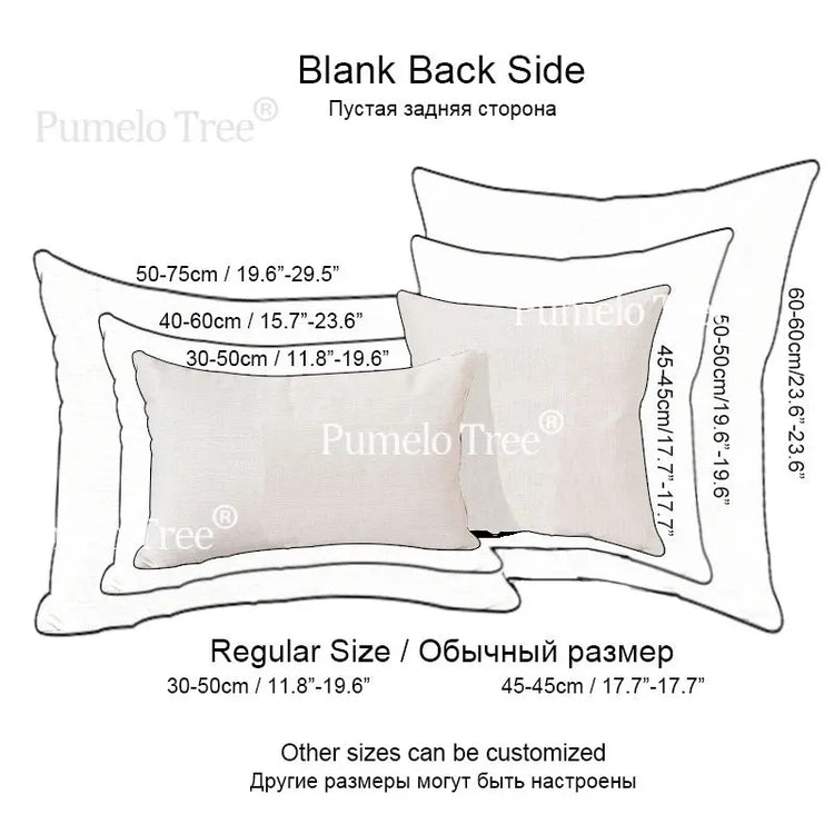 Geometric Cushion Cover Black White Nordic Home Decor Custom Pillow Co