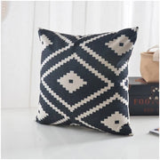 Geometric Cushion Cover Black White Nordic Home Decor Custom Pillow Co
