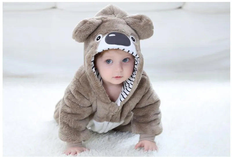 baby boy blue stitch kigurumi pajamas clothing newborn infant romper