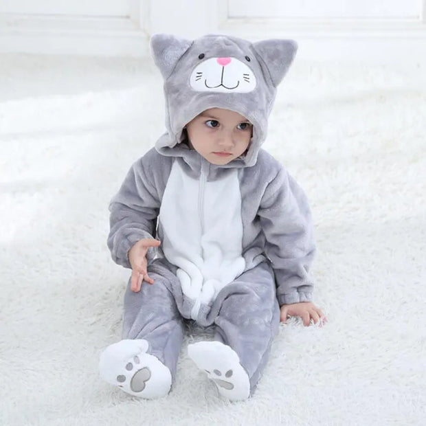 baby boy blue stitch kigurumi pajamas clothing newborn infant romper