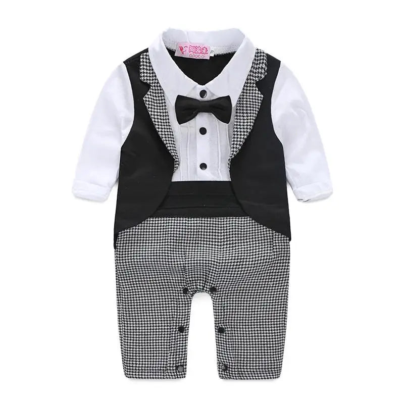 2023 New Baby Boys Clothes In Spring And Autumn Baby Pure Cotton Rompe