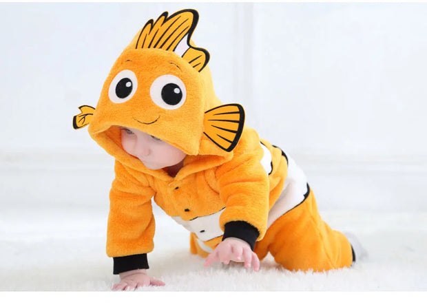 baby boy blue stitch kigurumi pajamas clothing newborn infant romper