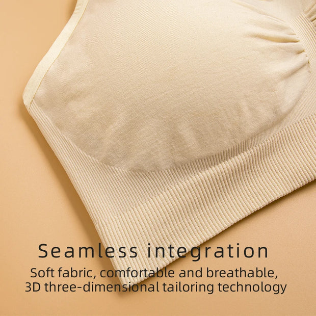 Nursing Bra Breathable Women Breastfeeding Underwear Seamless Maternity Bra Push Up