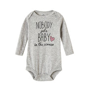 toddler infant baby rompers white color letter print newborn outfits  