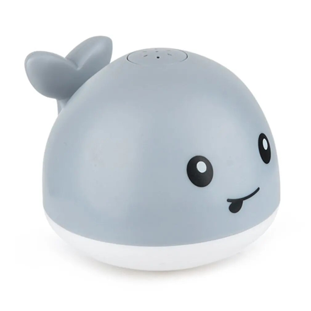 baby light floating lamp whale automatic sprinkler bathtub toy pool ba