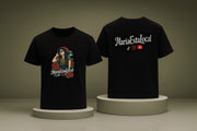 MariaEstaLocal Graphic T-Shirt – Latina Streetwear with Roses & Bulldog Design