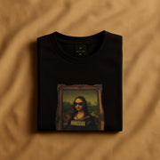 Mona Lisa Graphic T-Shirt – Funny Streetwear Art Tee