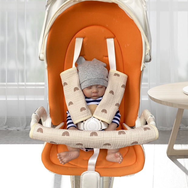 Baby Carriage Safety Belt Shoulder Pad Pill Ya                        