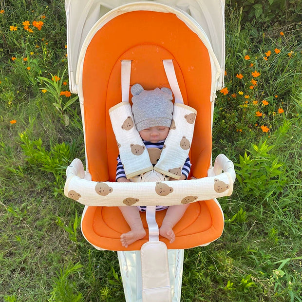 Baby Carriage Safety Belt Shoulder Pad Pill Ya                        
