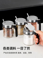 Seasoning Box Suit Household Set Kitchen Classy Storage Box Jar Salt 