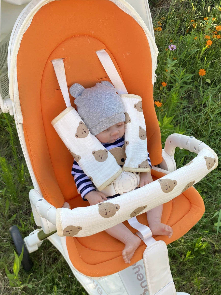 Baby Carriage Safety Belt Shoulder Pad Pill Ya                        