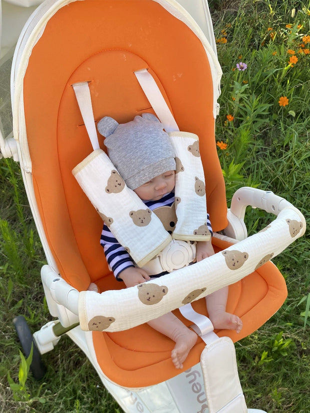 Baby Carriage Safety Belt Shoulder Pad Pill Ya                        