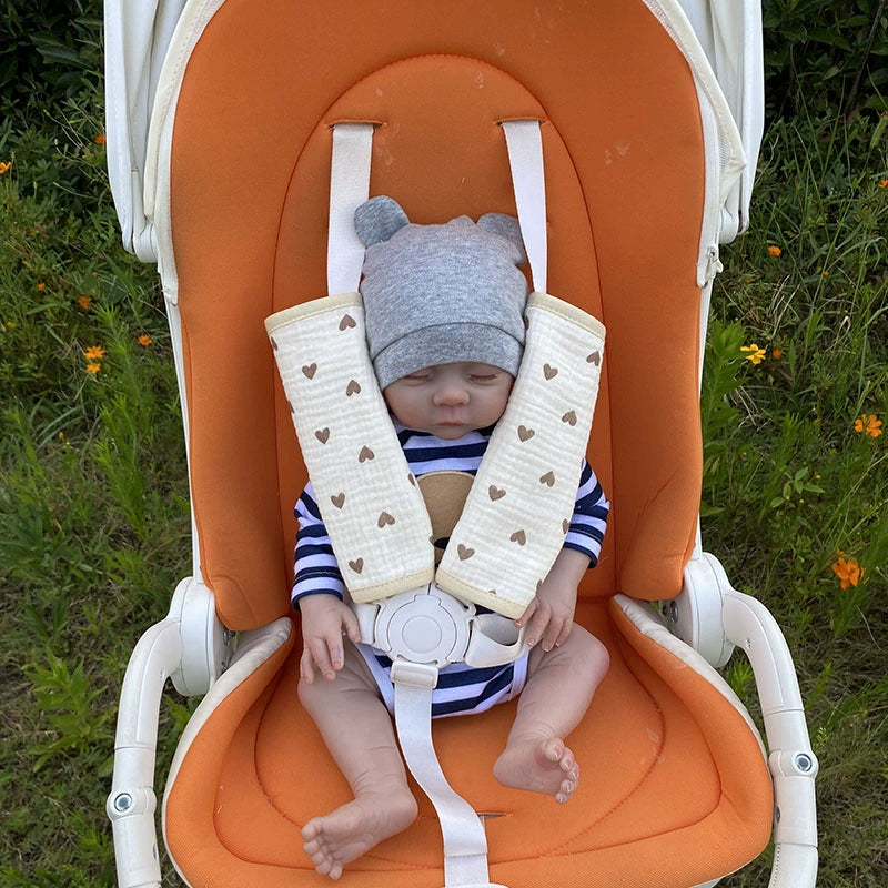 Baby Carriage Safety Belt Shoulder Pad Pill Ya                        
