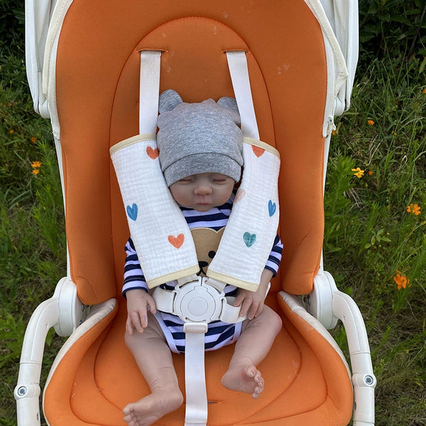 Baby Carriage Safety Belt Shoulder Pad Pill Ya                        