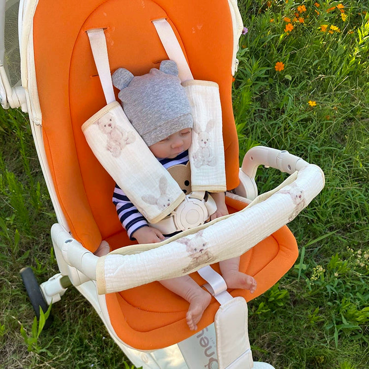 Baby Carriage Safety Belt Shoulder Pad Pill Ya                        