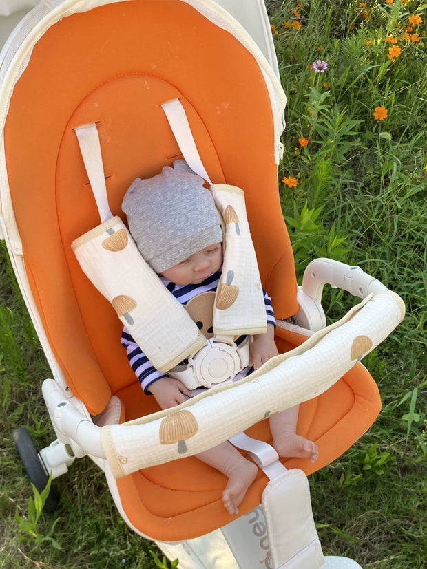 Baby Carriage Safety Belt Shoulder Pad Pill Ya                        