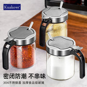 Seasoning Box Suit Household Set Kitchen Classy Storage Box Jar Salt 