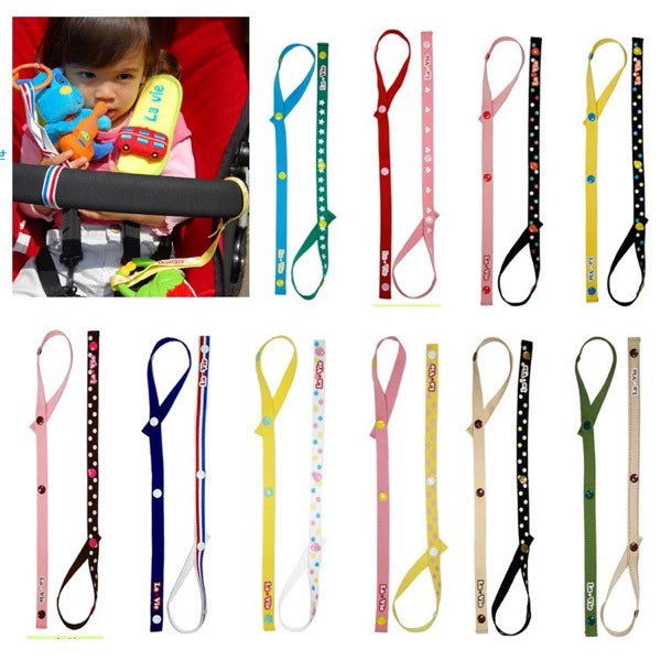 Japanese Baby Toys Anti-Drop Strap Toy Rope Stroller Baby Stroller Toy