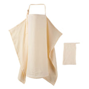 F62D Mother Outing Breastfeeding Towel Cotton Baby Feeding Cover Anti-