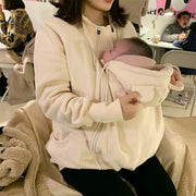 winter pregnancy clothes maternity jackets kangaroo coat baby carrier