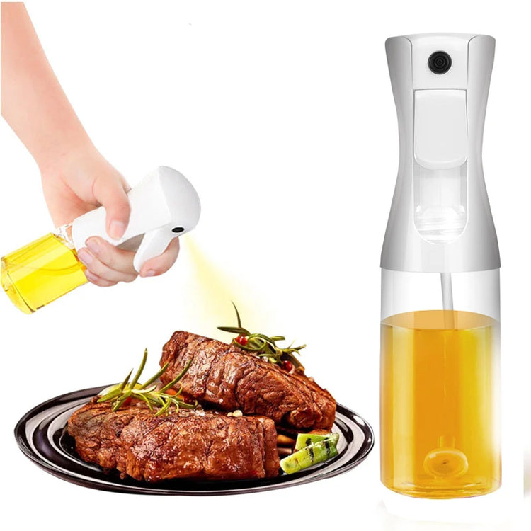 Oil Spray Bottle for Cooking Kitchen Olive Oil Sprayer for Camping BBQ Baking Vinegar Soy Sauce 200ml 300ml - mariaestalocashop