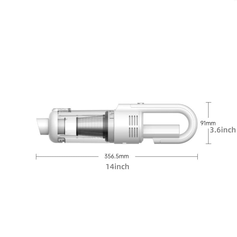 Multifunction Home-appliance 19000Pa Cleaning Machine Powerful Wireless Car Vacuum Cleaner Metal Strainer Portable Handheld - mariaestalocashop