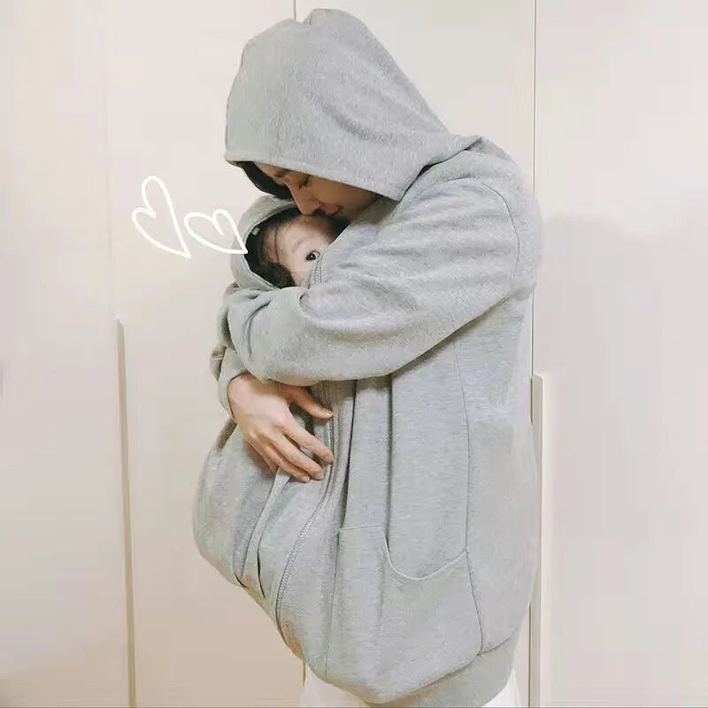 winter pregnancy clothes maternity jackets kangaroo coat baby carrier