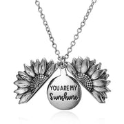 sunshine sunflower necklaces pendant