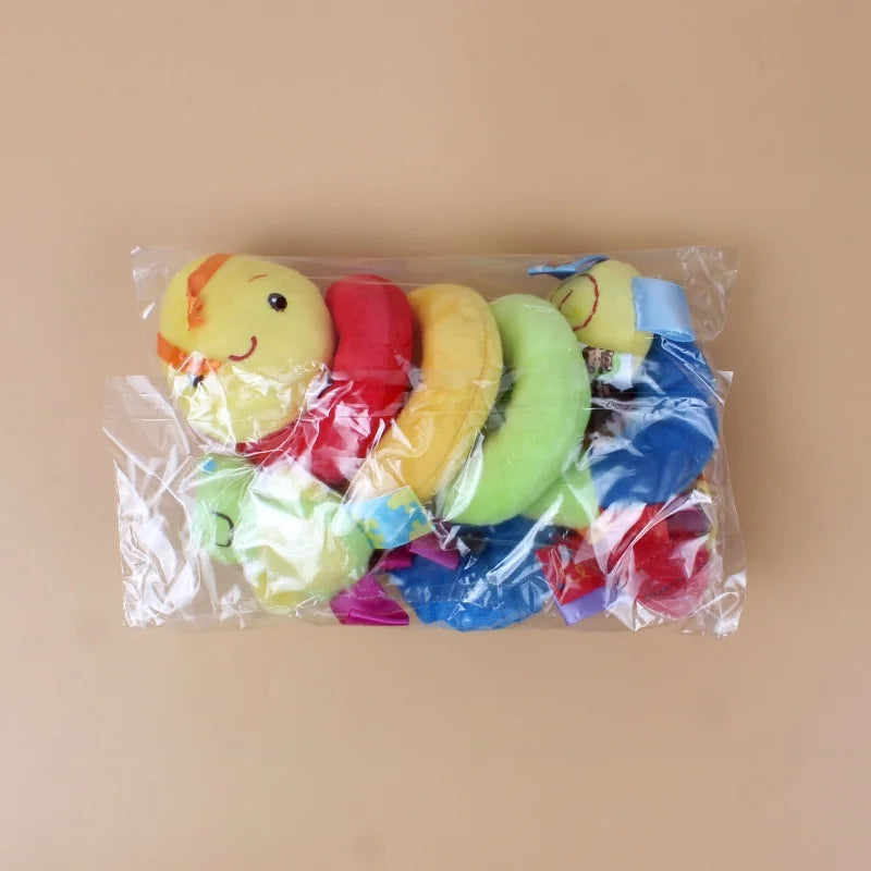 12 Styles Available, Baby Stroller, Hanging Bell, Plush, Baby color label, Bed packaging, cartoon multifunctional bed packaging - mariaestalocashop