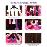 Automatic Hair Braider Electric DIY Hair Weave Twist Knitting Machine