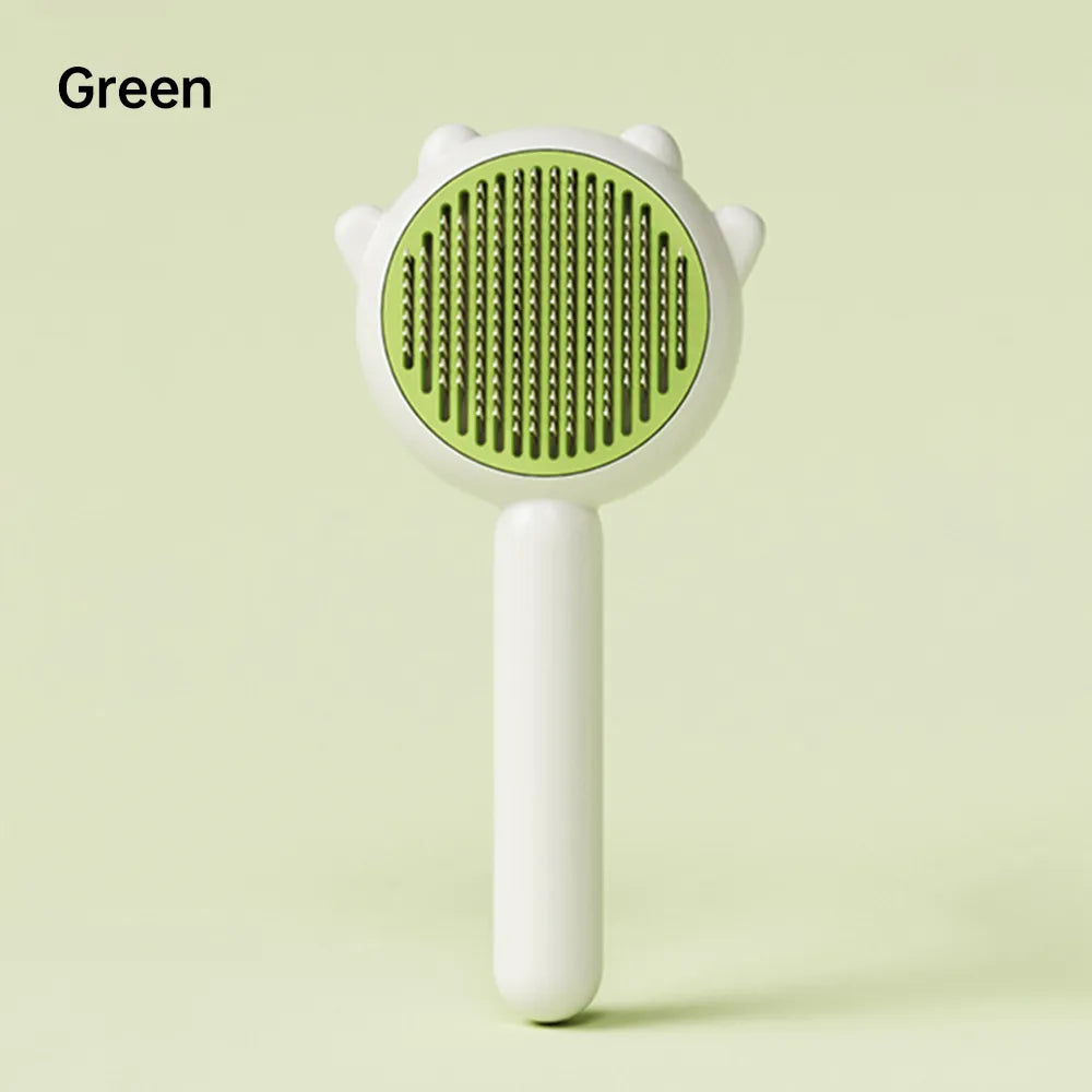Cat Comb Massage Pet Deshedding Brush Hair Removal Cat