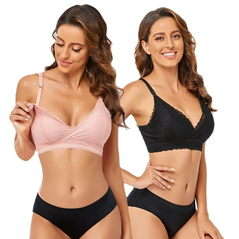 Breastfeeding Bras Maternity Nursing Bra for Feeding Nursing Underwear Clothes for Pregnant Women Soutien Gorge Allaitement - mariaestalocashop