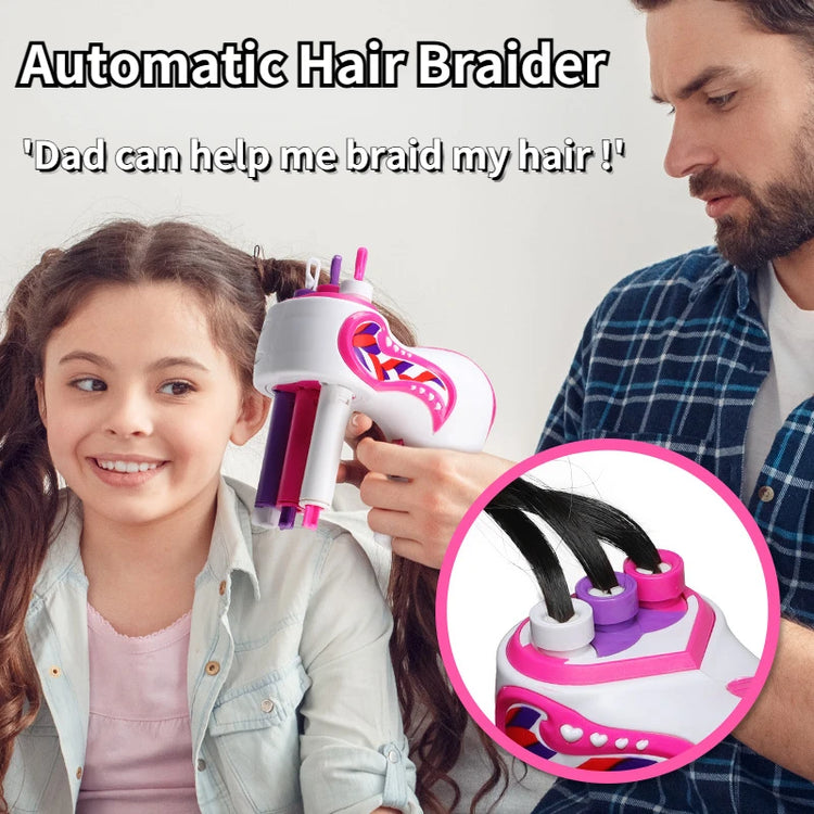 Tiktok Automatic Hair Braider Electric DIY Hair Weave Machine - mariaestalocashop