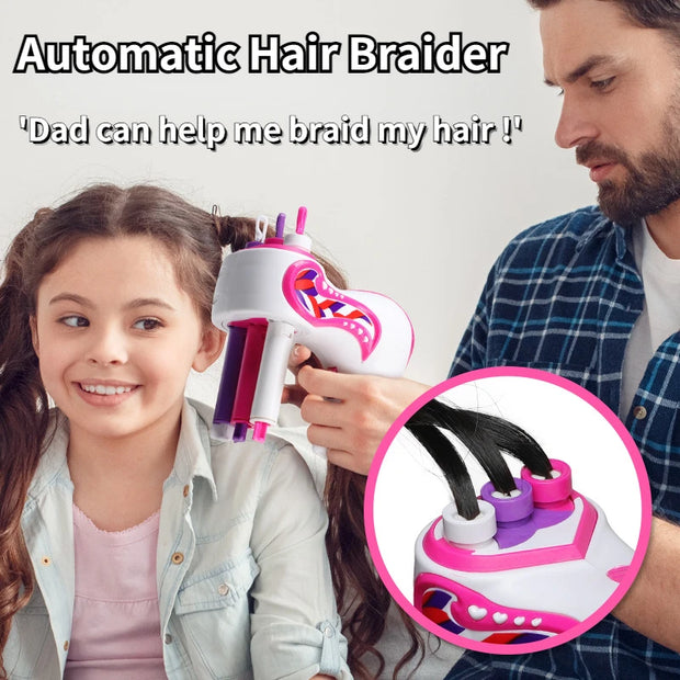 Tiktok Automatic Hair Braider Electric DIY Hair Weave Machine