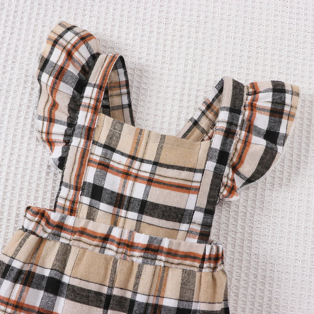2Pcs Set 2023 Fashion Baby Girls Pure Black Long Sleeve T-shirt Casual Overalls Pants Infant Newborn Spring&Autumn Outfit
