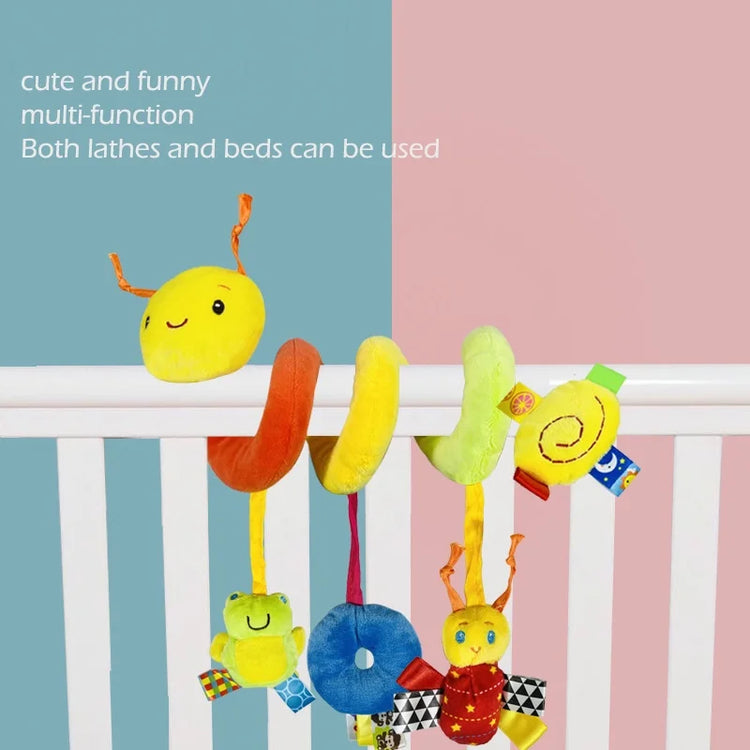 12 Styles Available, Baby Stroller, Hanging Bell, Plush, Baby color label, Bed packaging, cartoon multifunctional bed packaging - mariaestalocashop