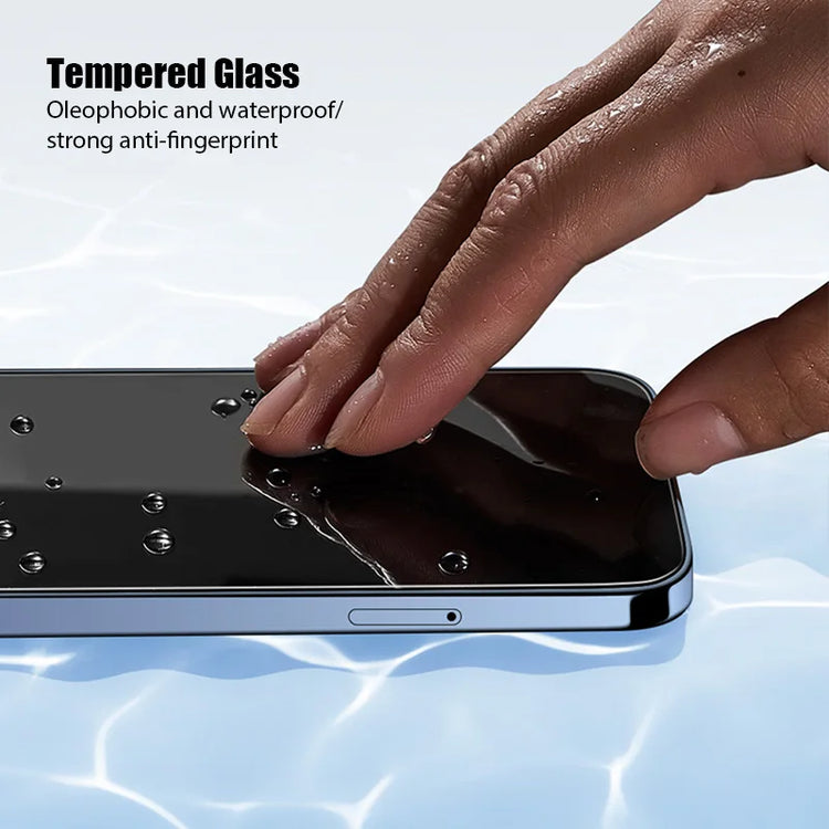 4PCS Tempered Glass for iPhone 11 12 13 14 15 Pro XR X XS Max Screen Protector on for iPhone 12 Pro Max Mini 7 8 Plus SE Glass - mariaestalocashop