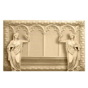 Modern Home Decor Custom 3D Mural Wallpaper Backdrop European Sculptur