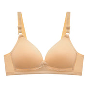 Nursing Bra Women Nursing Nights Maternity Underwear Open Cup Bra Breastfeeding Bra Traceless and Breathable Maternity Clothes