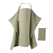 F62D Mother Outing Breastfeeding Towel Cotton Baby Feeding Cover Anti-