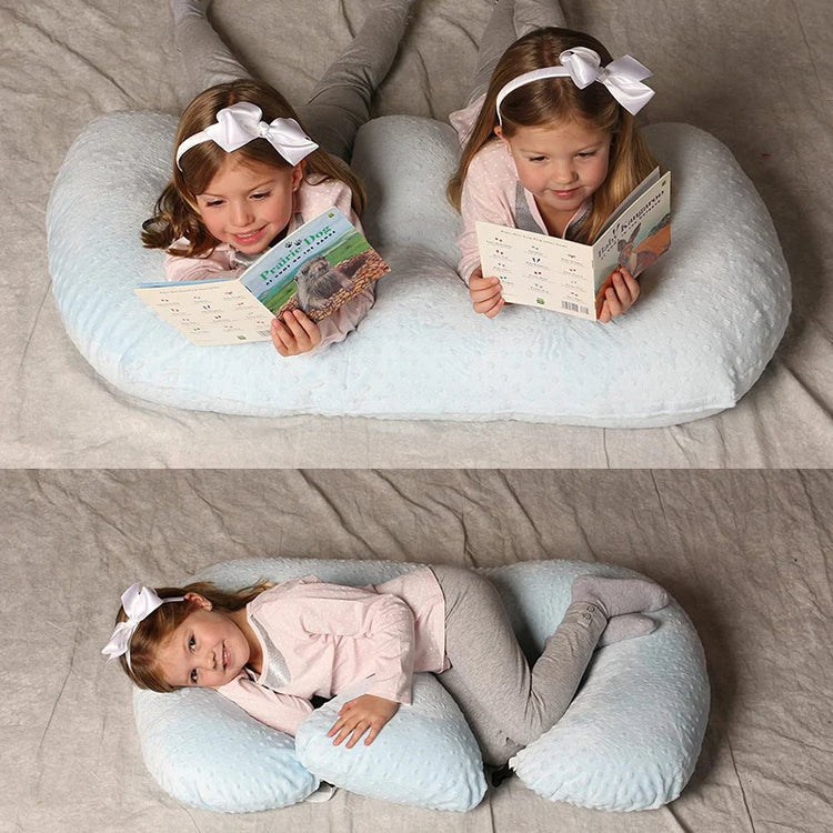 Baby Pillow Multifunctional Nursing Pillow For Breastfeeding Twin Anti-spitting  Feeding Waist Cushion Mom Pregnancy Pillow - mariaestalocashop