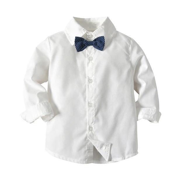 Baby Boy Clothing Sets Infants Newborn Boy Clothes Long Sleeve Tops+Ve